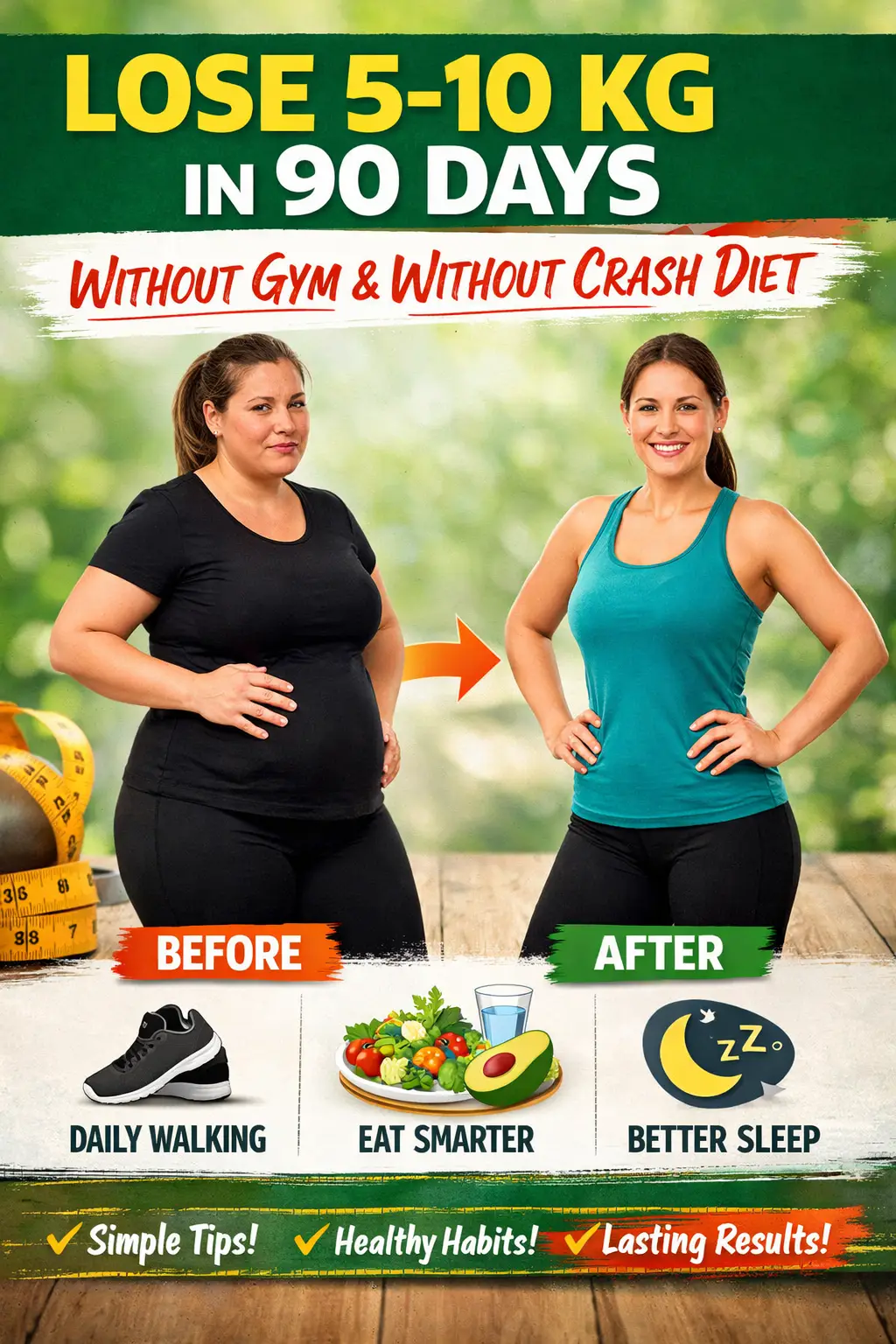 lose 5-10 kg in 90 days