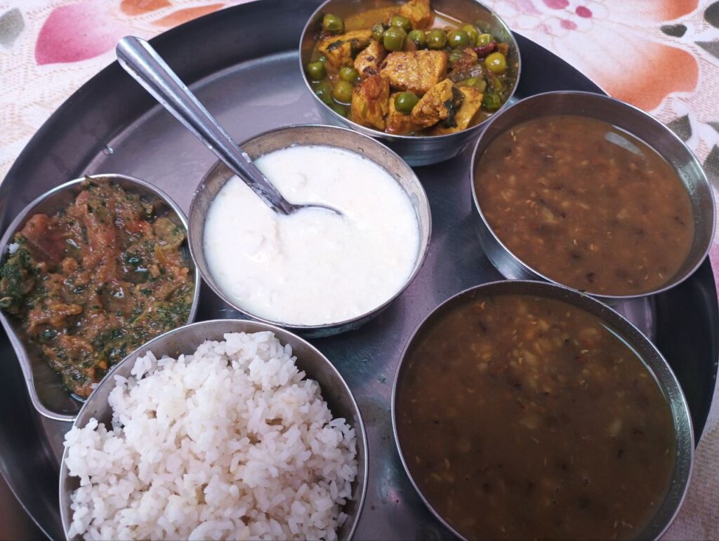 indian thali